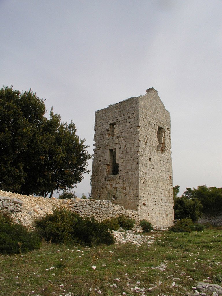 Rovine della torre vusio selca