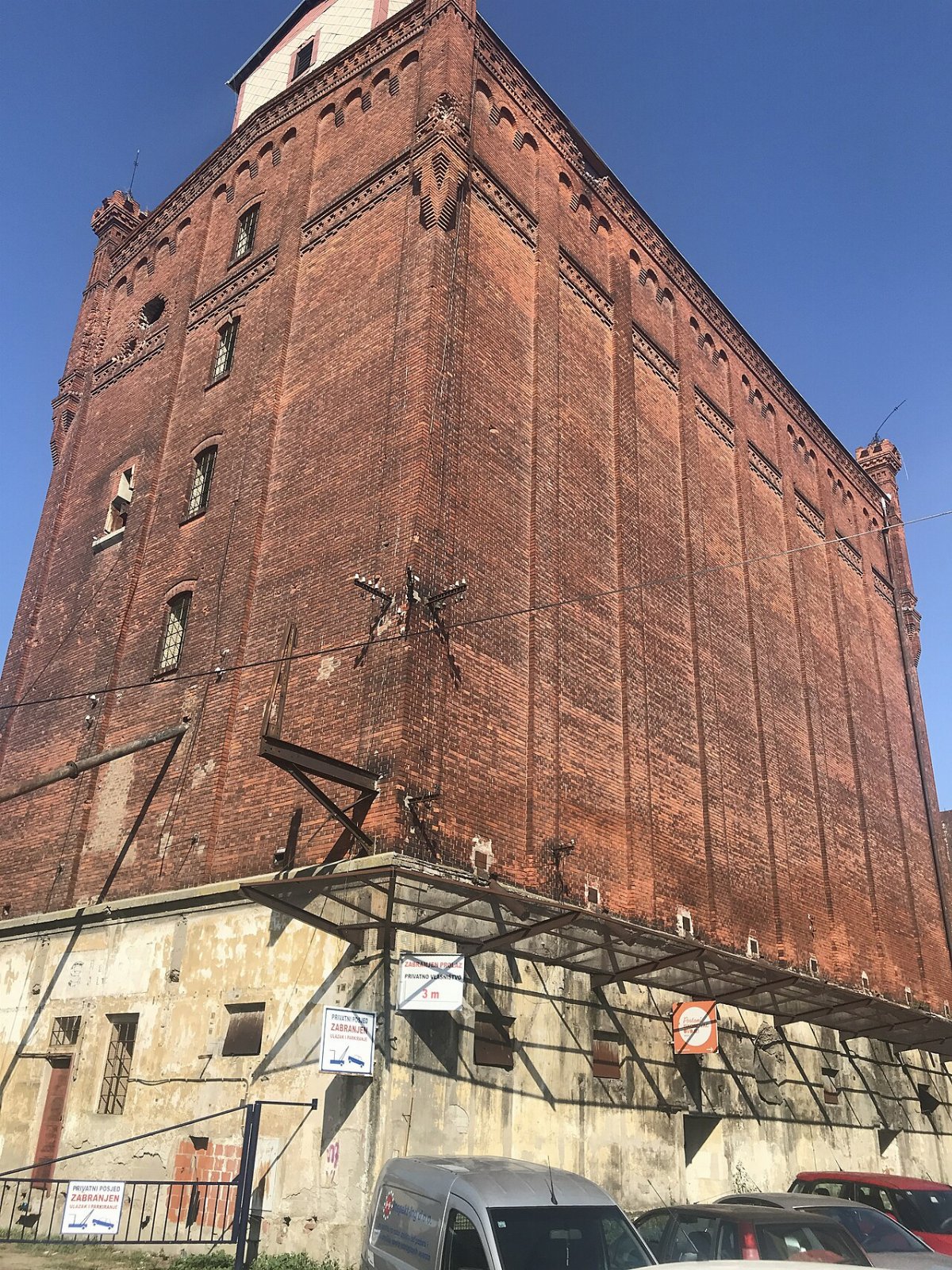 Silos del mulino a vapore union osijek